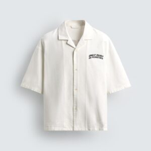 TEXTURED PRINT SHIRT